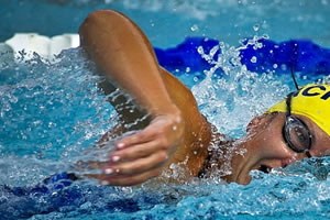 schwimmerin